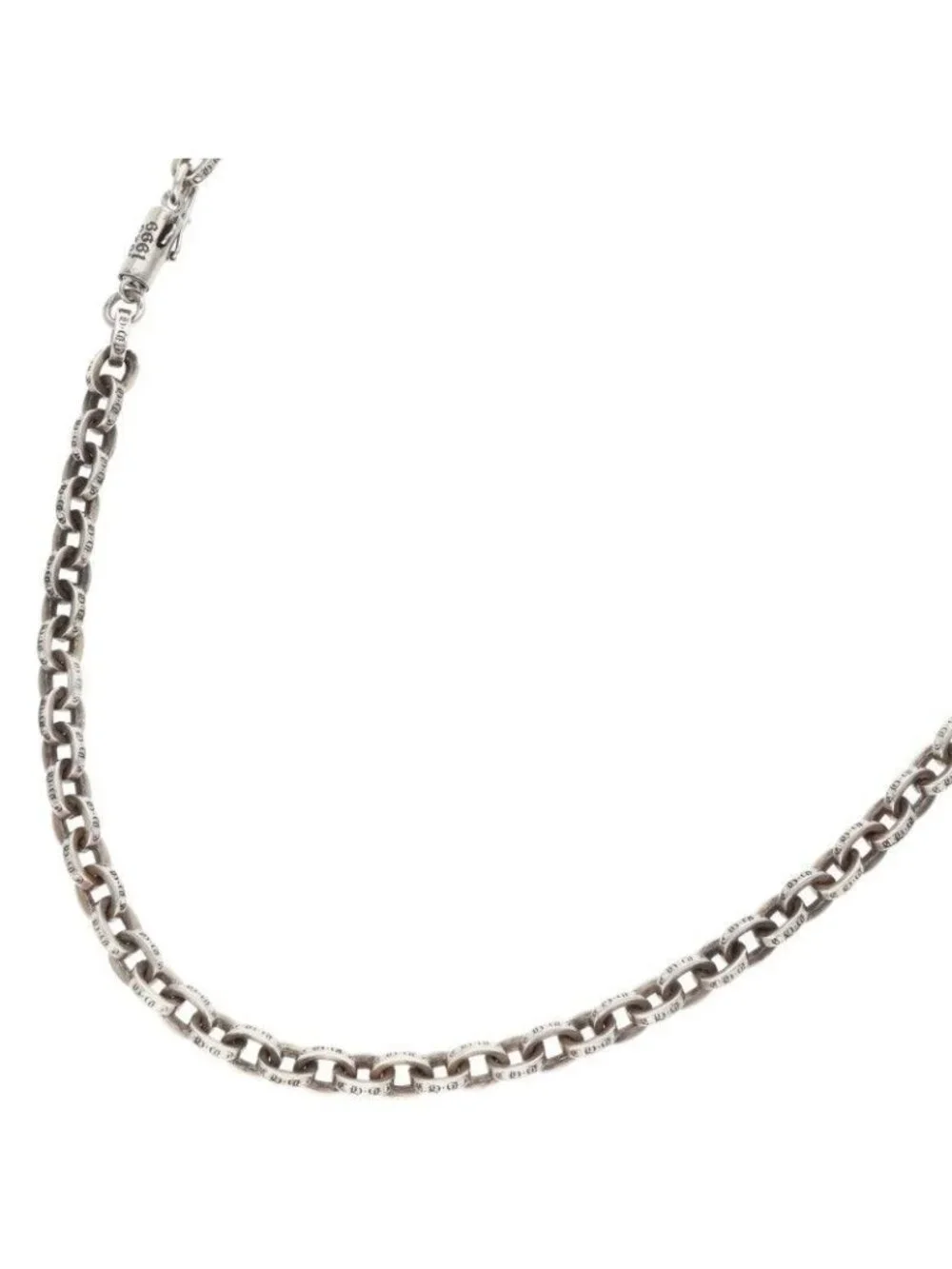 Chrome Hearts Paper Chain 20 Silver Necklace
